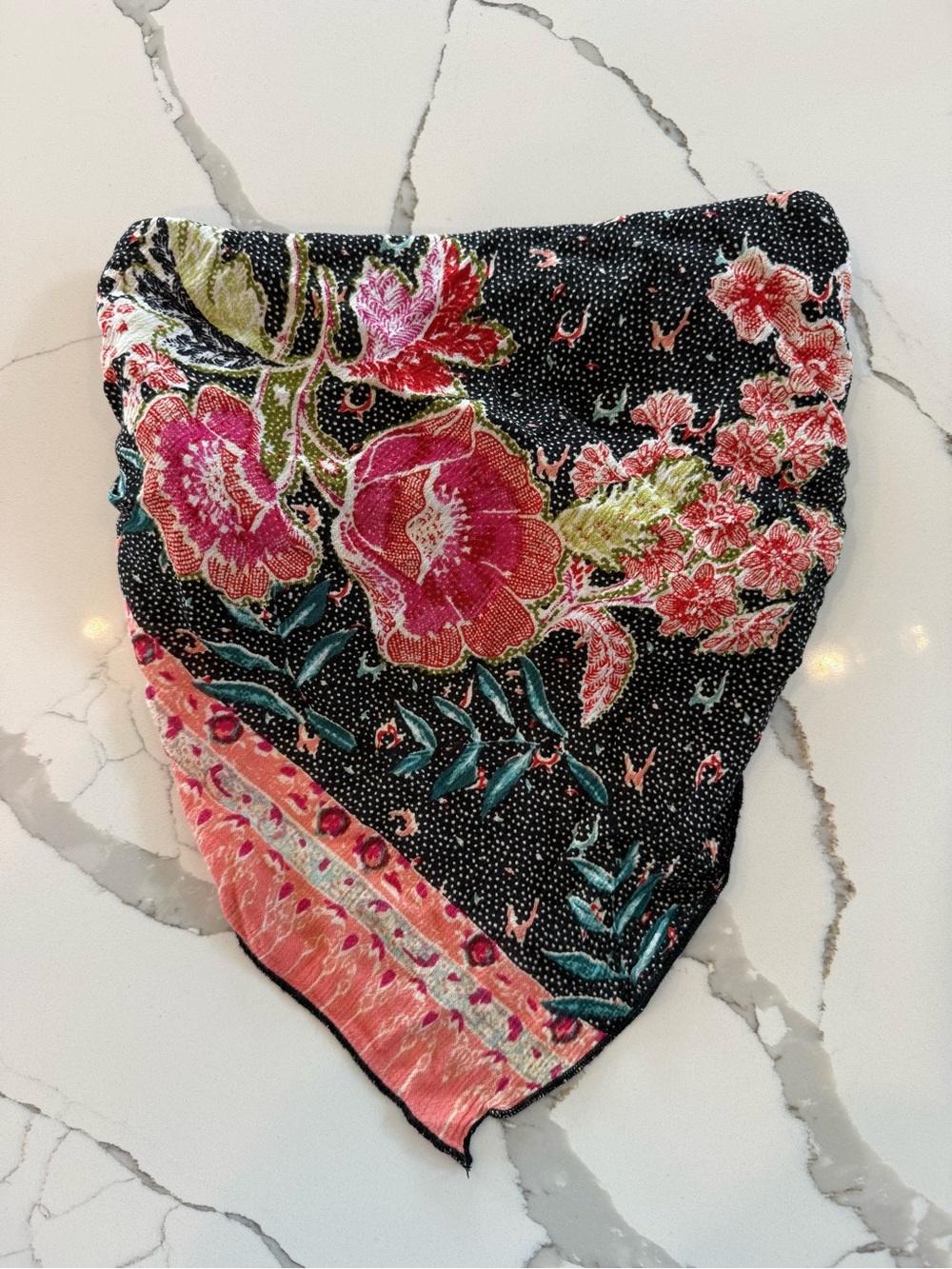 Free People Raya Bandana Floral Top XS